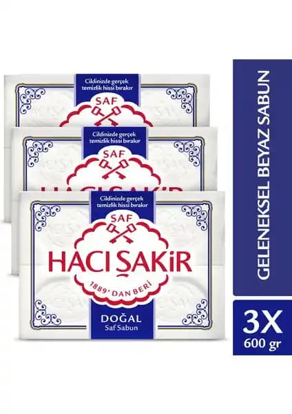 Hacı Şakir Doğal Saf Geleneksel Beyaz Sabun: Tarih ve Doğallığın Buluşması