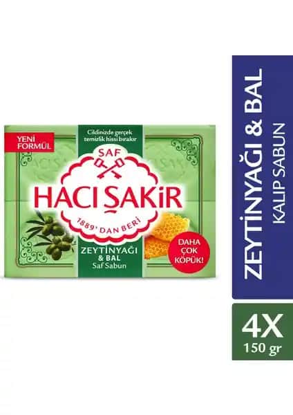 Hacı Şakir Zeytinli Saf Sabun 600 gr ile Doğal ve Etkili Temizlik Deneyimi