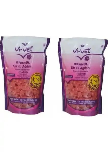 Hassas Ciltler İçin Vi-Vet Granül Soyulabilir Boncuk Sir Ağda 250 gr Paketler