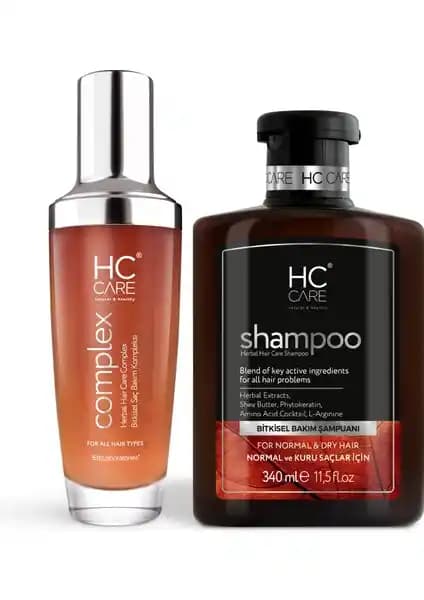 Hc Care Complex ve Şampuan 2'li Saç Bakım Seti Doğal ve Güçlü Saçlar İçin Etkili Çözüm