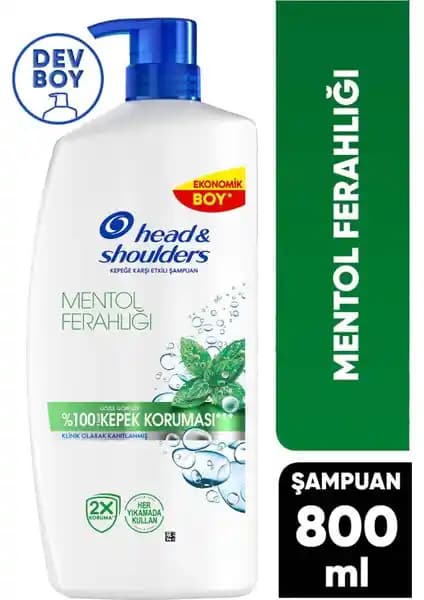 Head&Shoulders Mentol Ferahlığı Şampuan: Kepek ve Saç Derisi Sağlığı İçin Etkili Çözüm