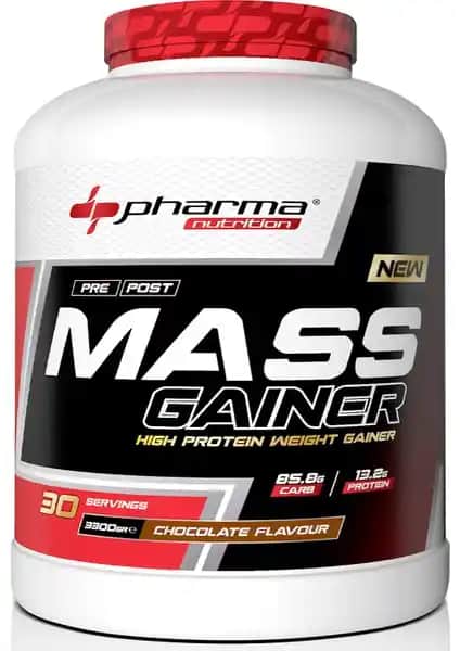 High Mass Gainer 3300 Gr Çikolata Aromalı Kas Gelişimini Destekleyen Takviye Ürünü