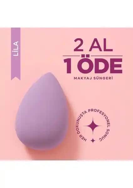 Hill Beauty Ultra Soft Makyaj Süngeri Lila ile Doğal ve Pürüzsüz Makyaj Sonuçları