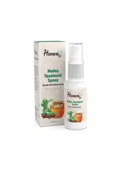 Homm Life Nefes Tazeleyici Ağız Spreyi: Doğal ve Pratik Ağız Hijyeni Çözümü