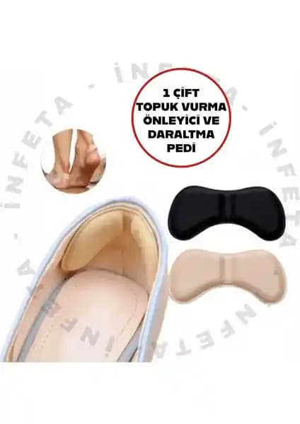 İnfeta 1 Çift Ayakkabı Topuk Vurma Önleyici Pedi – Ayak Konforunu Artıran Yenilikçi Çözüm