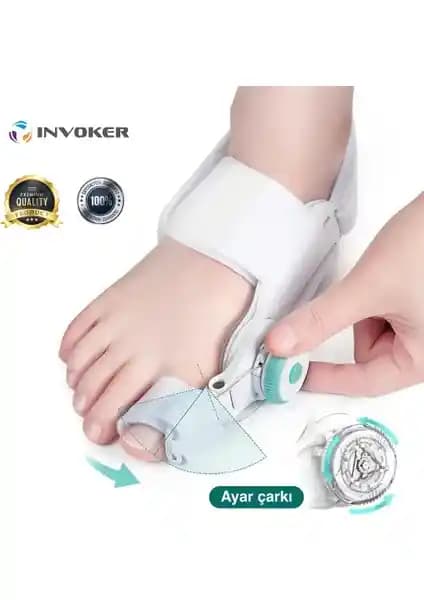 İnvoker Ayarlı Ayak Baş Parmak Eğriliği Düzeltici Aparat İncelemesi ve Kullanım Avantajları