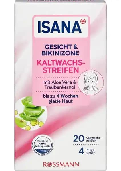 Isana Soğuk Ağda Bandı Yüz ve Bikini Bölgesi İçin Etkili ve Pratik Epilasyon Çözümü