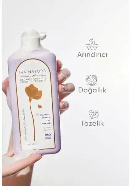 Iva Natura Lavanta Özlü Duş Jeli: Doğal ve Organik İçeriğiyle Cildinizi Rahatlatır