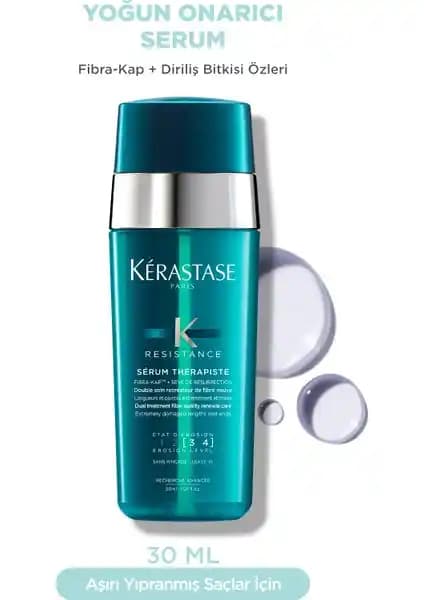 Kerastase Resistance Sérum Thérapiste: Yıpranmış ve İşlem Görmüş Saçlar İçin Güçlendirici Çözüm