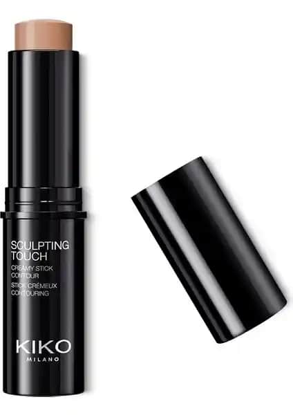 Kiko Milano Kontür - Sculpting Touch Creamy Stick Contour 200 Hazelnut ile doğal yüz şekillendirme