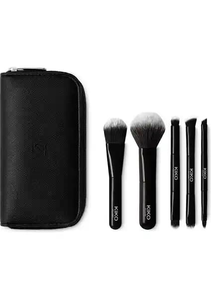 Kiko Milano Travel Brush Set: Pratik ve Şık Seyahat Makyaj Fırça Koleksiyonu