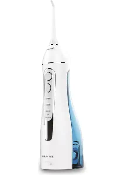 Kumtel Caremi Taşınabilir 3 Başlıklı Şarjlı Diş ve Ağız Duşu Günlük Ağız Bakımı İçin Uygun