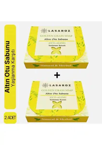 LASAROZ Altın Otu Sabunu ile Doğal ve Etkili Cilt Temizliği ve Yenileme