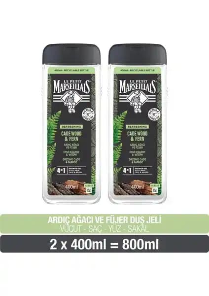 Le Petit Marseillais Ardıç Ağacı ve Füjer Duş Jeli: Doğal ve Ferahlatıcı Temizlik Deneyimi