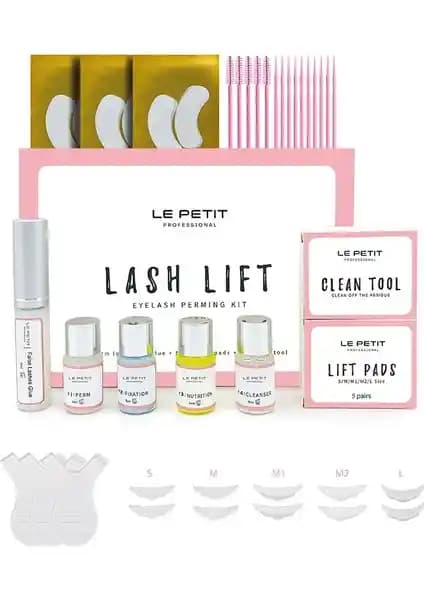 Le Petit Profesyonel Kirpik Lifting Seti ile Doğal ve Uzun Süreli Kirpik Estetiği