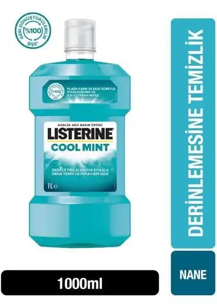 Listerine Cool Mint Ağız Bakım Suyu: Ferahlatıcı ve Güçlü Ağız Temizliği Sağlayan Ürün