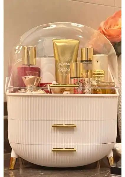 Makri Home Çekmeceli Makyaj ve Takı Organizeri ile Şık ve Fonksiyonel Düzen