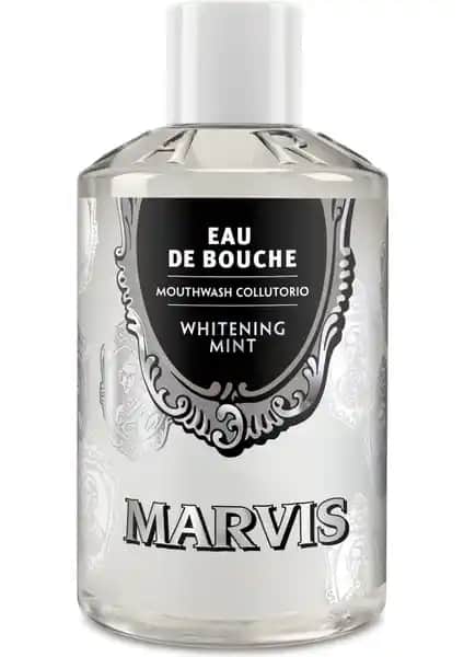 Marvis Whitening Mint Ağız Bakım Suyu: Dişleri Beyazlatan ve Ferahlatıcı Formül