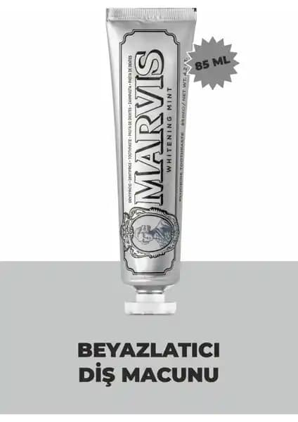 Marvis Whitening Mint Diş Macunu: Beyazlatma ve Ferahlık Sağlayan Günlük Kullanım Ürünü