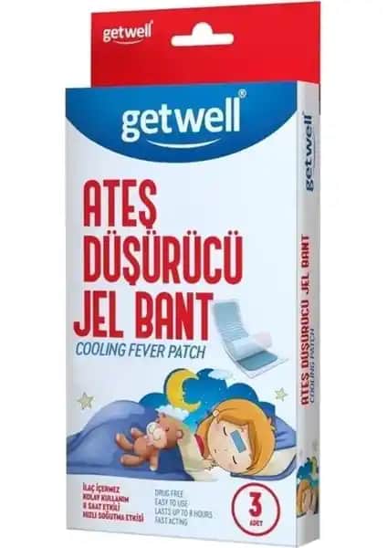 Miniso Getwell Hızlı Etkili Jel Bant ile Güvenli ve Pratik Ateş Düşürme Çözümü