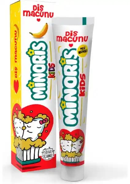 Minoris Kids Organik Diş Macunu: Güvenli ve Doğal İçeriklerle Çocuklar İçin Diş Bakımı