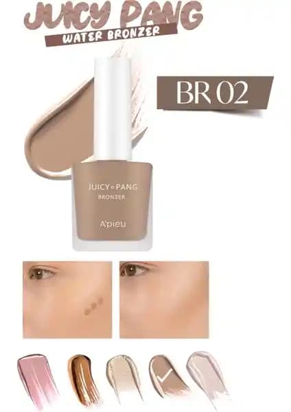 MISSHA Juicy-Pang Water Bronzer BR02: Doğal ve Hafif Görünüm Sunan Likit Bronzer