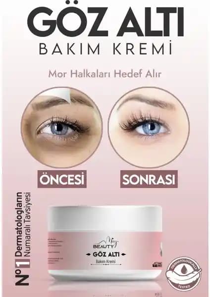 Miya Beauty Göz Altı Torbası: Nemlendirici ve İnce Çizgi Karşıtı Etkili Bakım Kremi