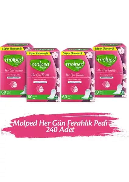 Molped Her Gün Ferahlık Günlük Ped ile Günlük Hijyen ve Konfor Sağlama Rehberi