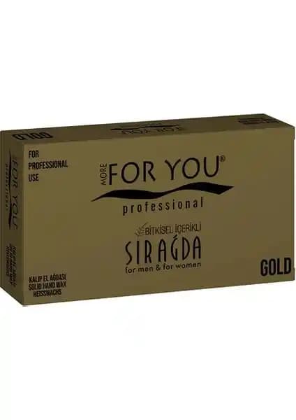 More For You Bitkisel Kalıp Sir Ağda Gold ile Doğal ve Güvenli Epilasyon Deneyimi