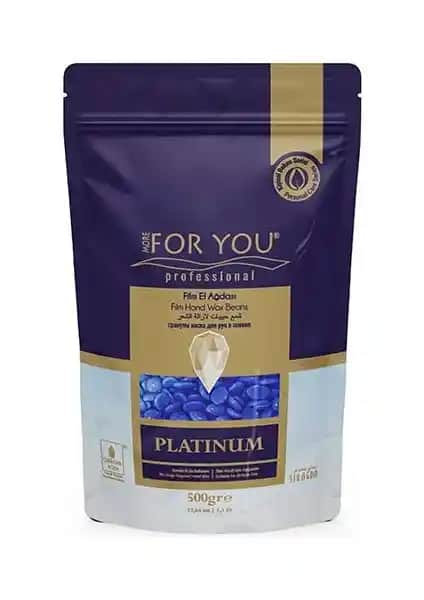 MORE FOR YOU Çekirdek Maske Ağda Platinum 500 gr ile Çok Yönlü Cilt Bakımı ve Epilasyon