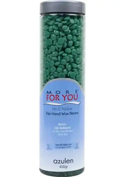 MORE FOR YOU Film Sir El Ağdası Boncuk Granül Azulen Yeşil 450 gr Hijyenik ve Doğal Kullanım İçin