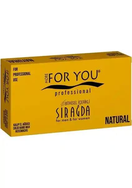 More For You Kalıp Sir Ağda Natural 500 gr - Doğal ve Güvenli Epilasyon Deneyimi