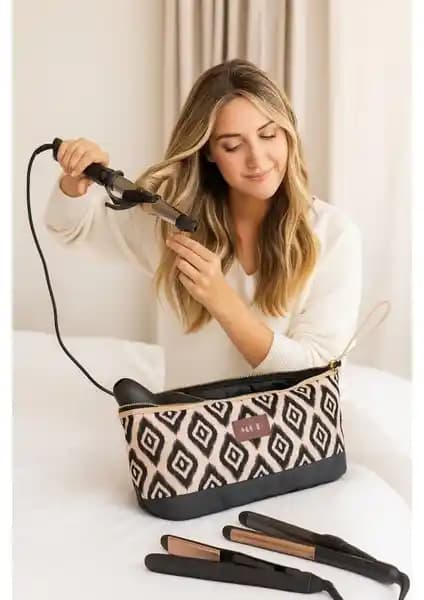 Morport Saç Şekillendirici Çantası: Geniş İç Hacmi ve Dayanıklı Tasarımıyla Seyahatlerde Pratiklik