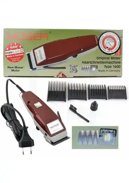 Moser 1400-0050 Tıraş Makinesi: Yüksek Performans ve Dayanıklılık Özellikleri