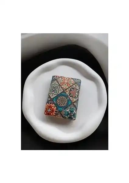 Mutena Taşlı Nazarlık Desenli Küçük Cep Makyaj Aynası - Şık ve Dayanıklı Taşlı Tasarım