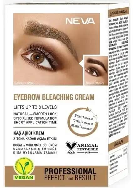 Neva Kaş Açıcı Krem ile Doğal ve Hızlı Kaş Renk Açma Çözümü