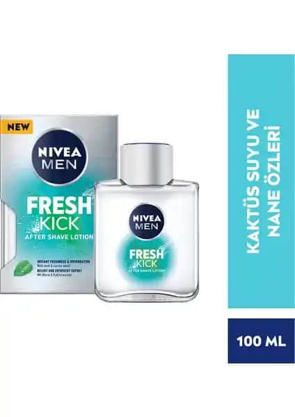 Nivea Men Cool Kick Fresh Tıraş Sonrası Losyonu ile Ferahlatıcı ve Konforlu Cilt Bakımı