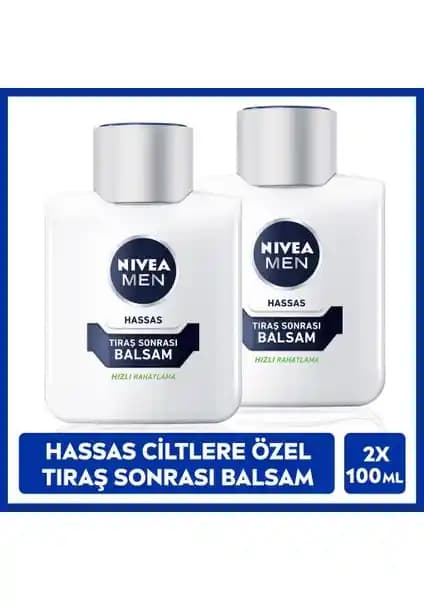 Nivea Men Hassas Cilt Tıraş Sonrası Balsamı: Yatıştırıcı ve Alkolsüz Bakım Çözümü