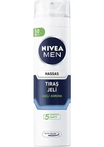 Nivea Men Hassas Tıraş Jeli: Hassas Ciltler İçin Güvenli ve Konforlu Tıraş Çözümü