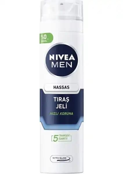 Nivea Men Hassas Tıraş Jeli: Hassas Ciltler İçin Güvenli ve Konforlu Tıraş Çözümü