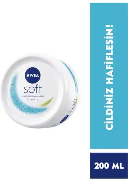 Nivea Soft Nemlendirici Krem ile Günlük Cilt Bakımında Derin Nem ve Yumuşaklık Sağlama