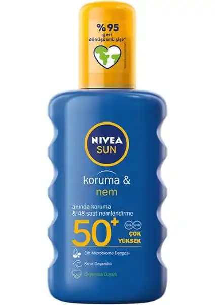 Nivea Sun Koruma ve Nem SPF 50+ Güneş Koruyucu: Yüksek Koruma ve Nem Desteği Sağlayan Ürün