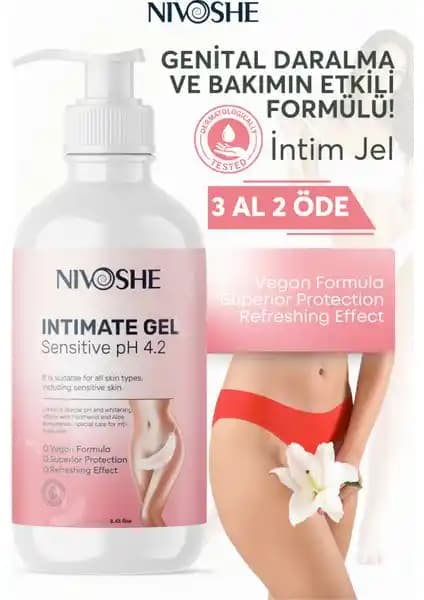 Nivoshe Genital Bölge Koku Giderici ve Beyazlatıcı Jel: Doğal ve Etkili Intim Bakım Çözümü