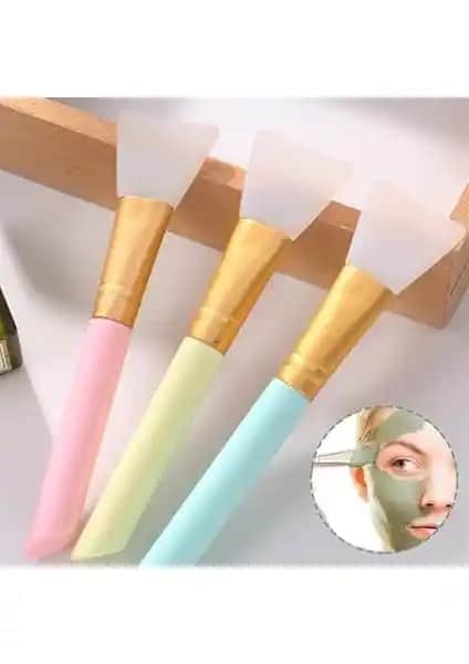 Nurton 2'li Silikon Temizleme Spatulası Yüz ve Cilt Bakımı İçin Uygun