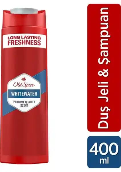 Old Spice Whitewater Erkekler İçin Çok Yönlü Ferahlatıcı Duş Jeli ve Parfüm Kalitesinde Koku