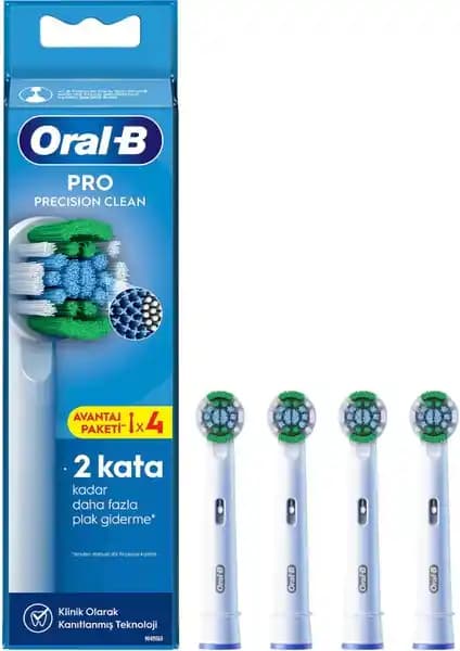 Oral-B Precision X-Filament Yedek Diş Fırçası Başlığı ile Derinlemesine Temizlik