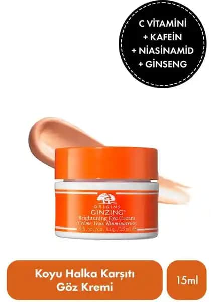 Origins Göz Kremi 15 Ml Warm Tonu: Canlandırıcı ve Nemlendirici Göz Bakım Ürünü