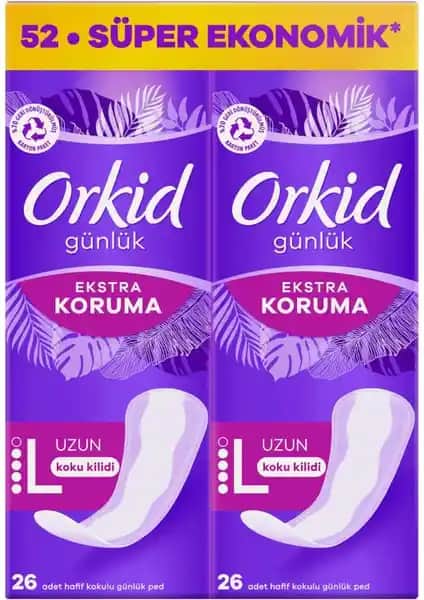 Orkid Extra Koruma Uzun Günlük Ped: Günlük Güvenlik ve Konforun En İyi Seçeneği