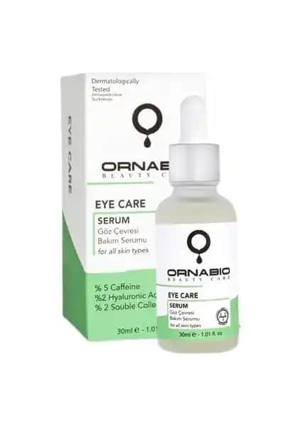 Ornabio Göz Altı Bakım Serumu: Morluklar ve Şişlikleri Azaltan Etkili Çözüm