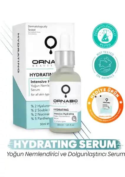 Ornabio Yoğun Nemlendirici ve Dolgunlaştırıcı Serum: Hassas ve Kuru Ciltler İçin Güvenilir Bakım Çözümü